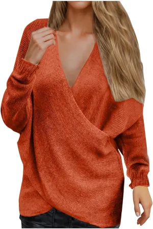 Oversized Sweaters for Women Turtleneck Women's Tops Fall 2024 Women Trendy Womens Lightweight Sweaters Pullover