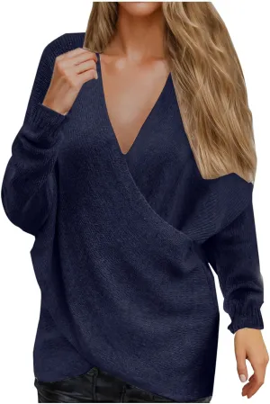 Oversized Sweaters for Women Turtleneck Women's Tops Fall 2024 Women Trendy Womens Lightweight Sweaters Pullover