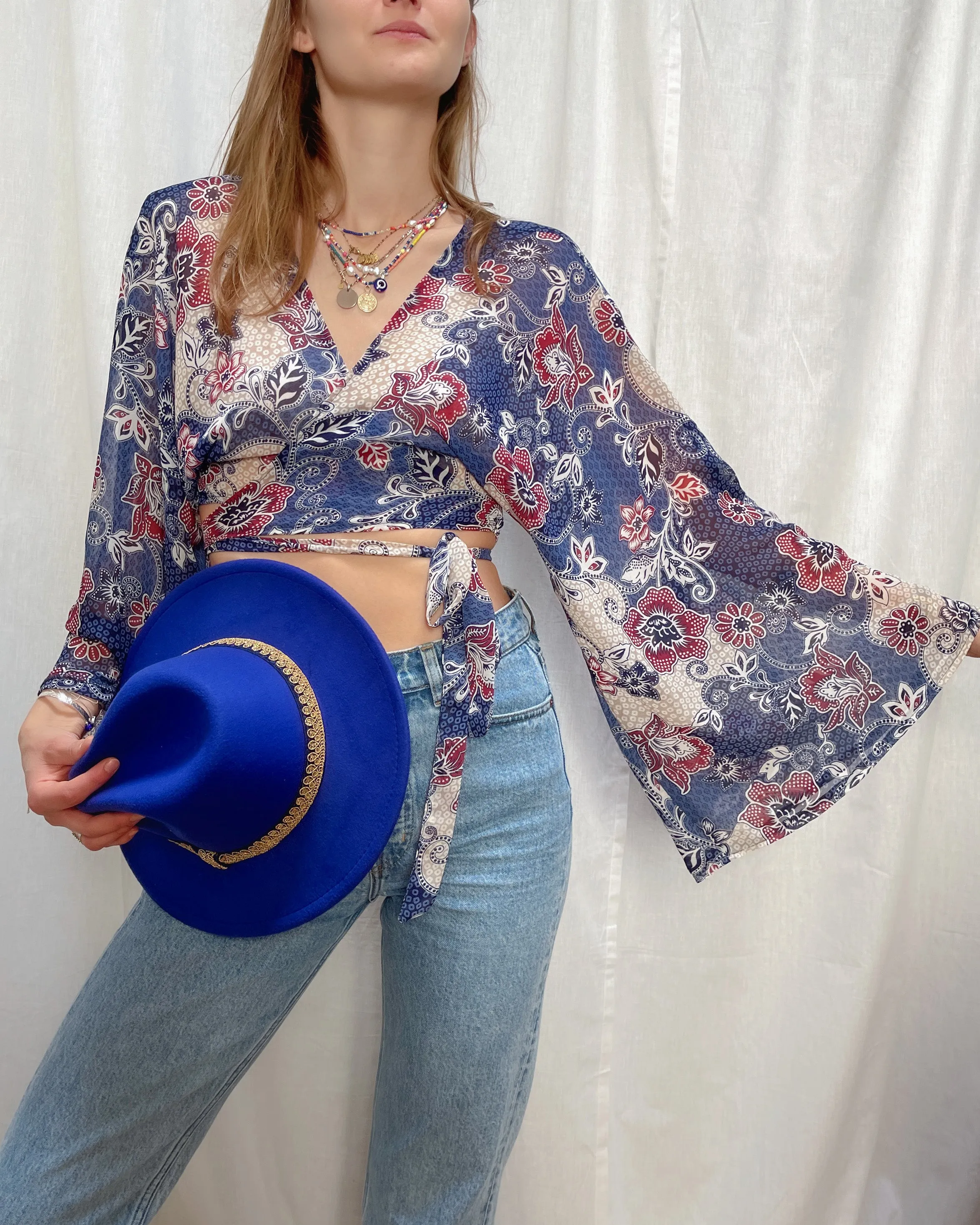 Reversible wrap top | Ambika