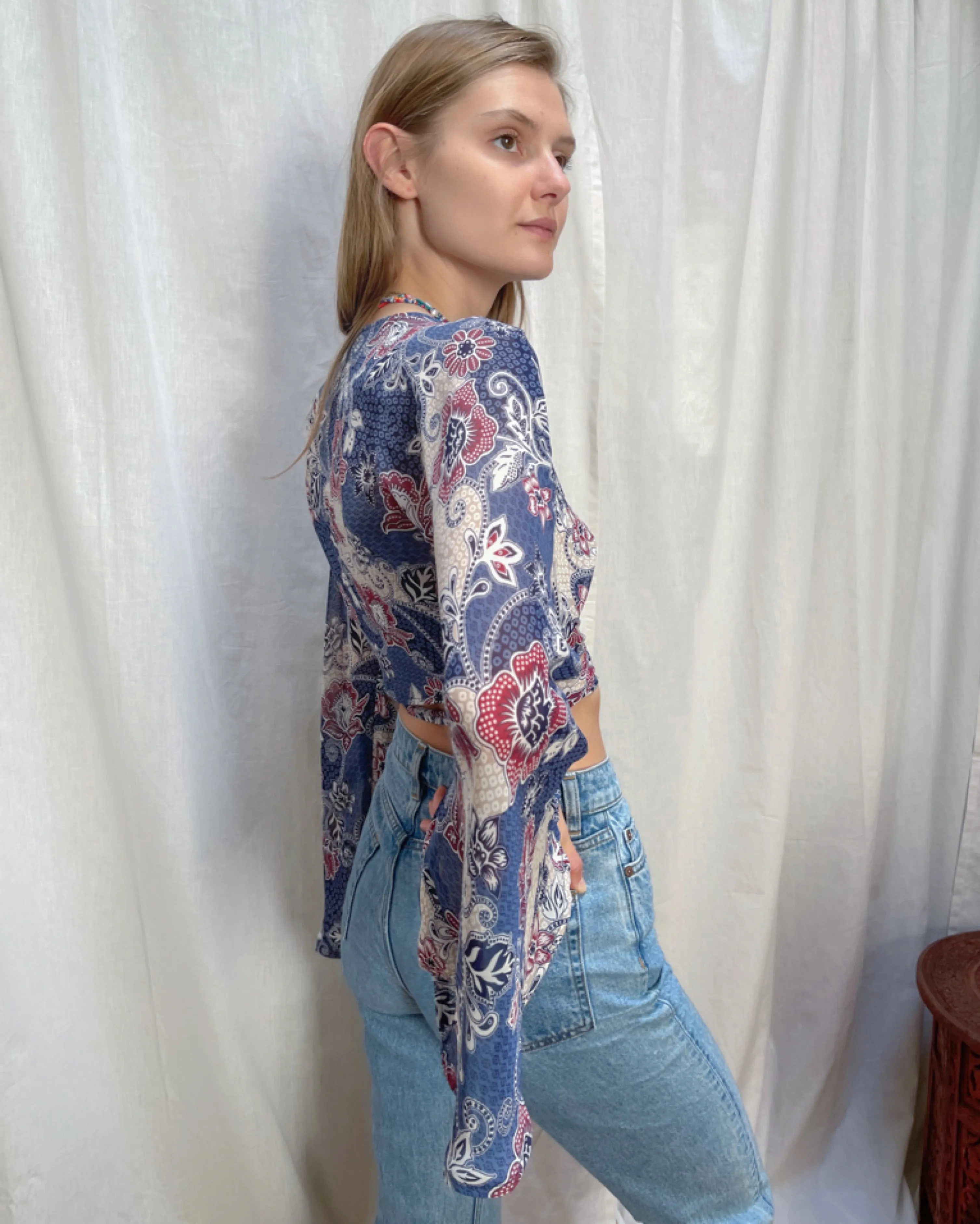 Reversible wrap top | Ambika