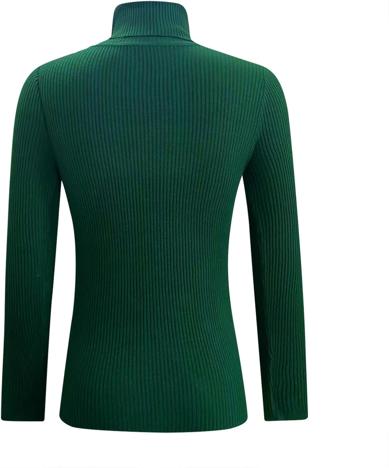Slim Fit Sweaters for Women Turtle Neck Basic Top Warm Soft Blouse Long Sleeve Winter Pullover Solid Color Sweater