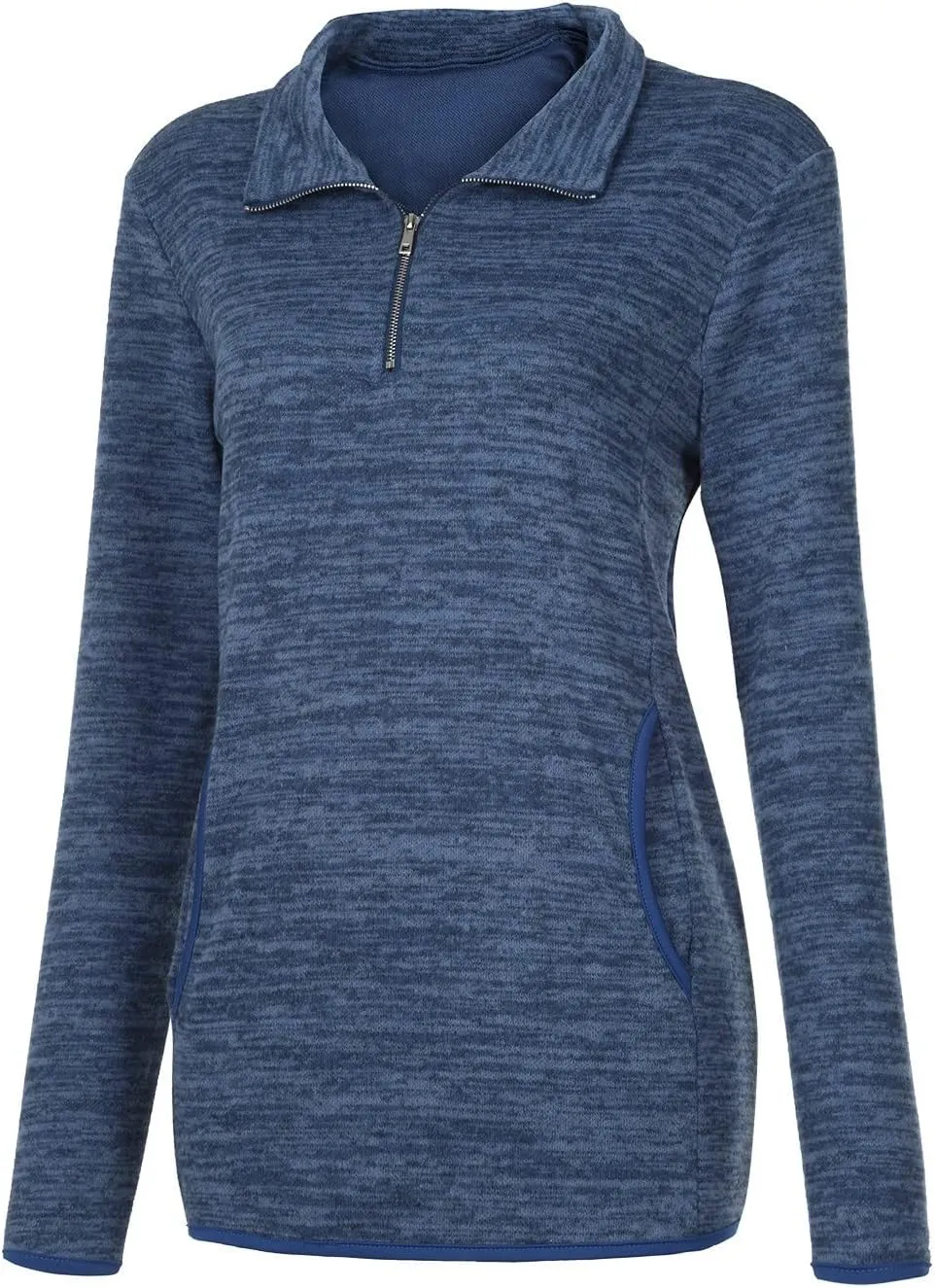 Sweatshirt Women No Hood,Long Sleeve Shirts for Women Winter Fashion Solid Color Long Sleeved Sweatshirt