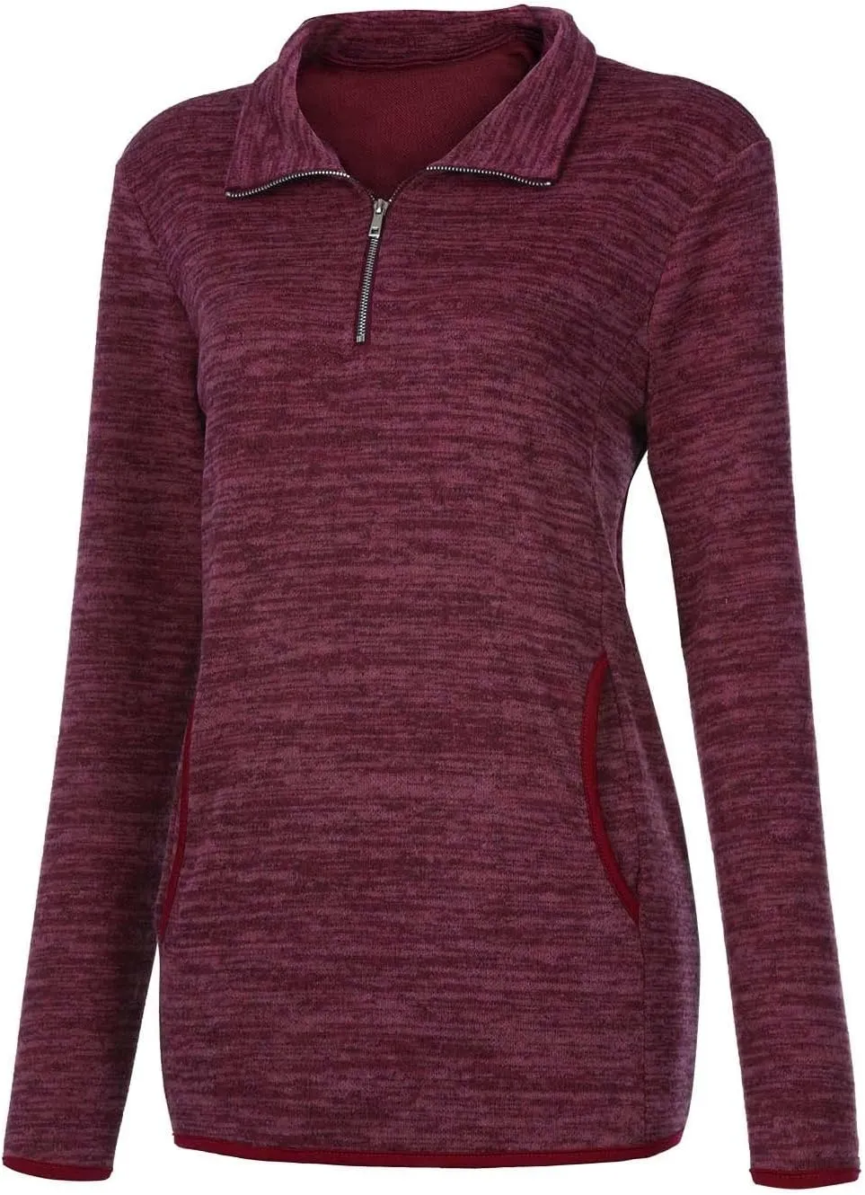 Sweatshirt Women No Hood,Long Sleeve Shirts for Women Winter Fashion Solid Color Long Sleeved Sweatshirt