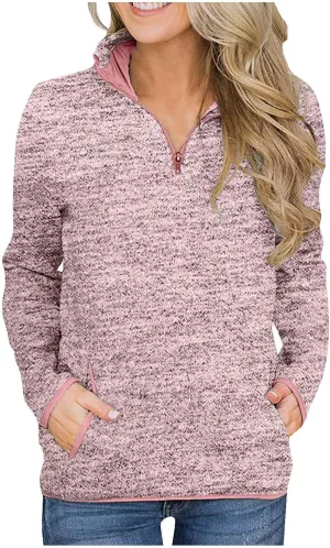 Sweatshirt Women No Hood,Long Sleeve Shirts for Women Winter Fashion Solid Color Long Sleeved Sweatshirt