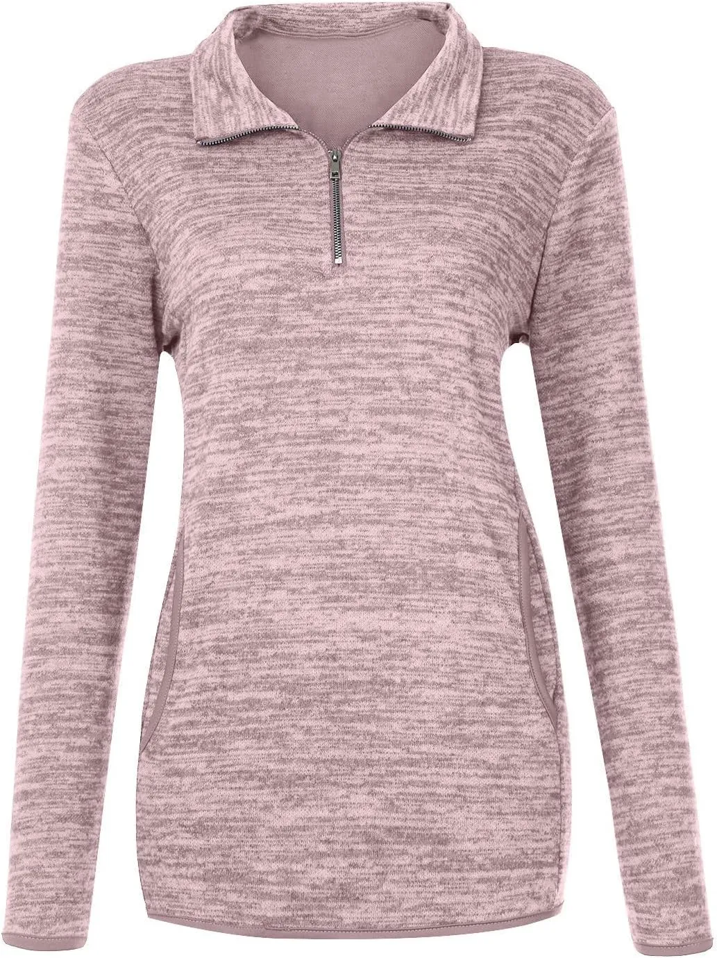 Sweatshirt Women No Hood,Long Sleeve Shirts for Women Winter Fashion Solid Color Long Sleeved Sweatshirt