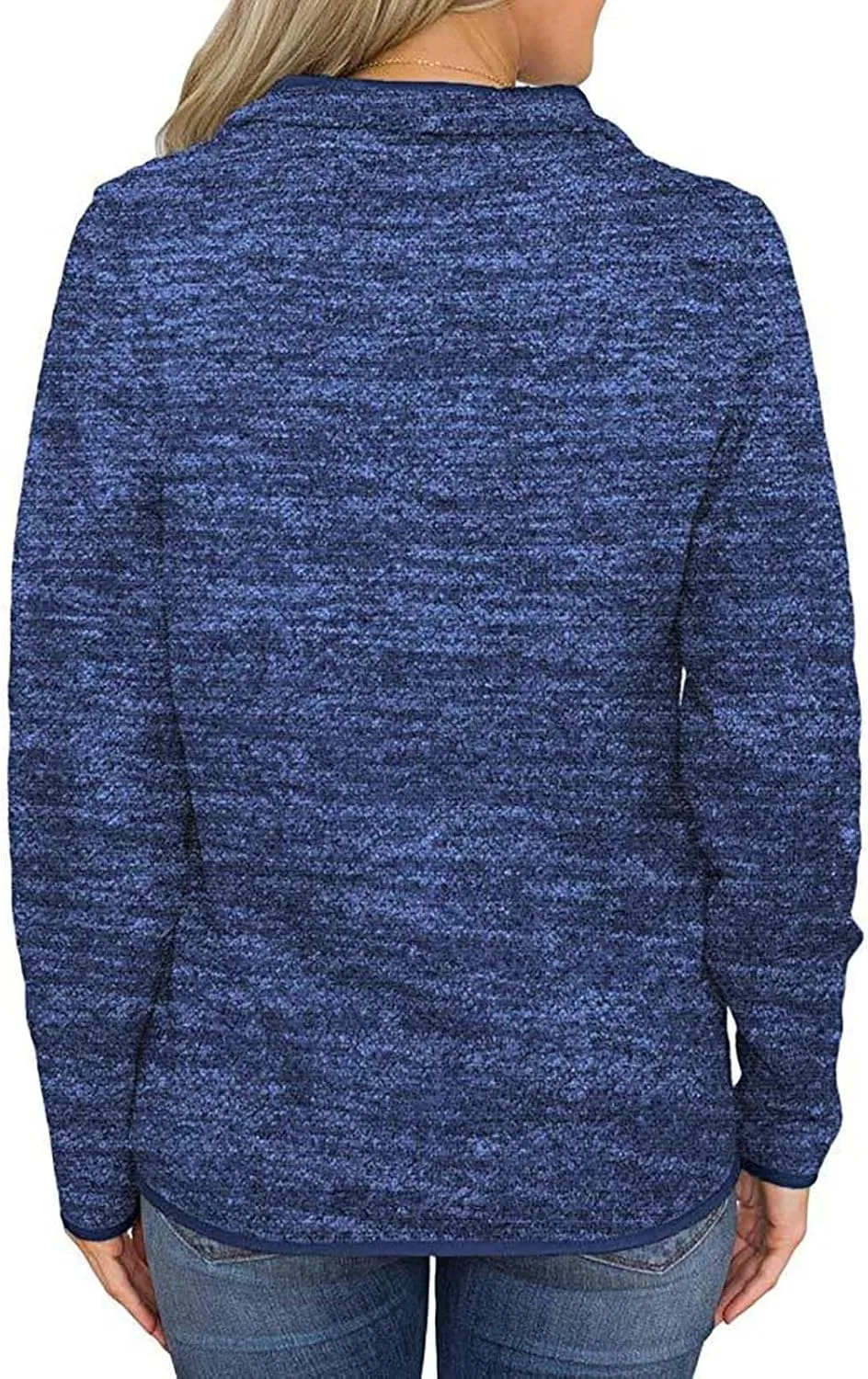 Sweatshirt Women No Hood,Long Sleeve Shirts for Women Winter Fashion Solid Color Long Sleeved Sweatshirt