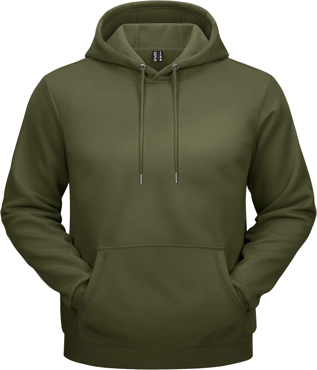 TACVASEN Men's Athletic Hoodies Fleece Lined Sweatshirt Pullover Soft Casual Hooded Sweatshirt with Pocket