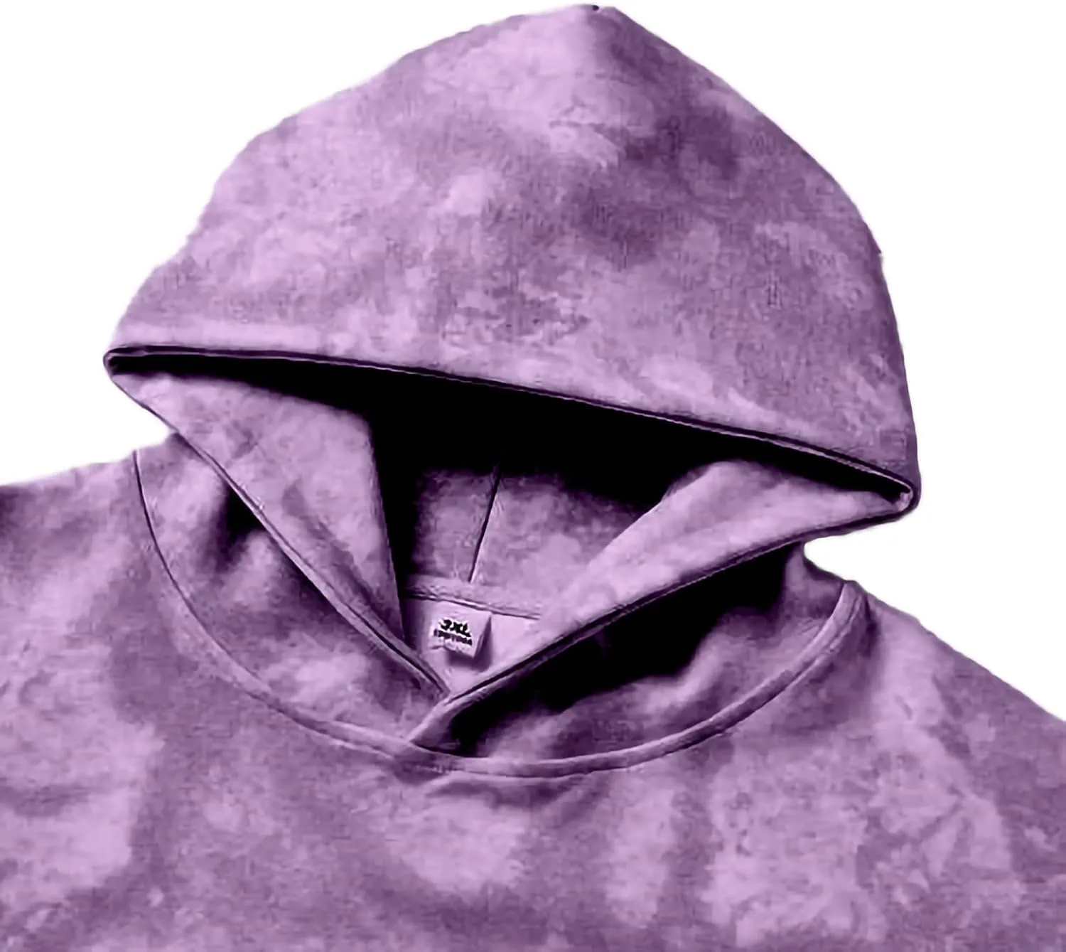 Tie Dye Sweatshirt for Men 2024 Fall Winter Fashion Long Sleeve Hoodies with Pocket Soft Comfy Loose Oversized Tops