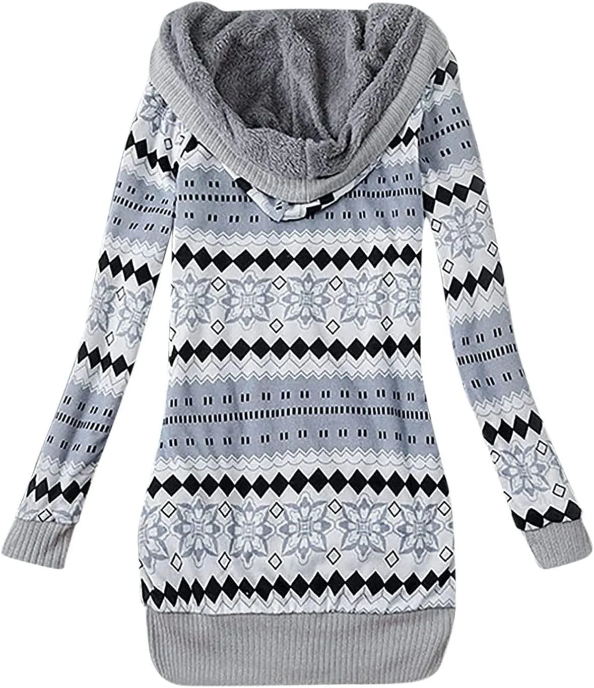 TUQIDEWU Cardigan Sweaters for Women Lightweight, Women's Cardigan Sweaters Hooded Cardigans Fleece Jackets Fall Sweater Coat