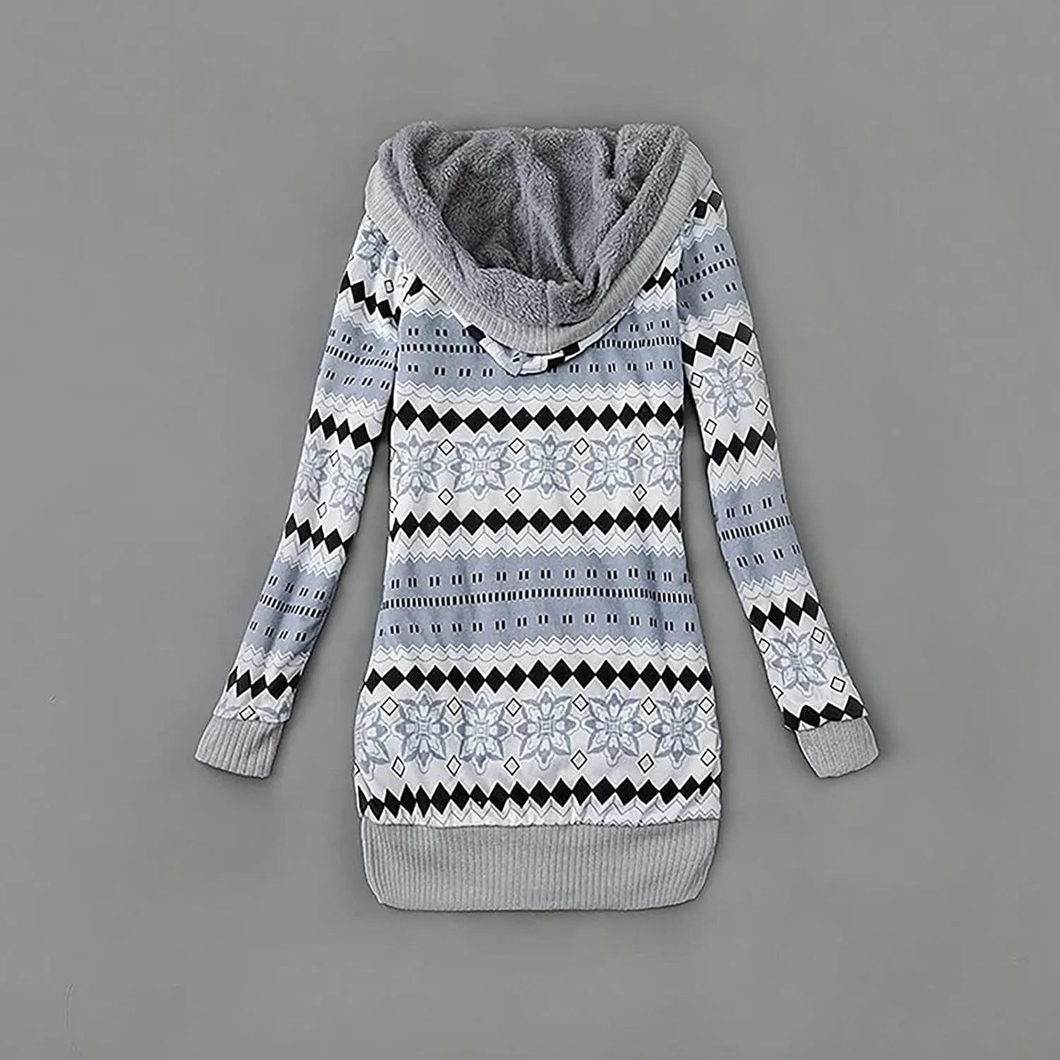 TUQIDEWU Cardigan Sweaters for Women Lightweight, Women's Cardigan Sweaters Hooded Cardigans Fleece Jackets Fall Sweater Coat