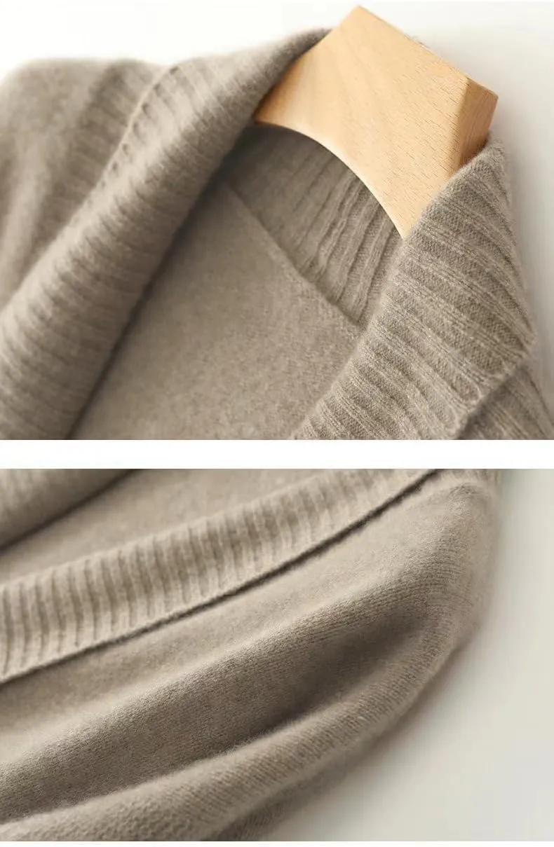 Welity Womens Oversized Cardigans Knit Open Front Cardigan Sweater with Pockets