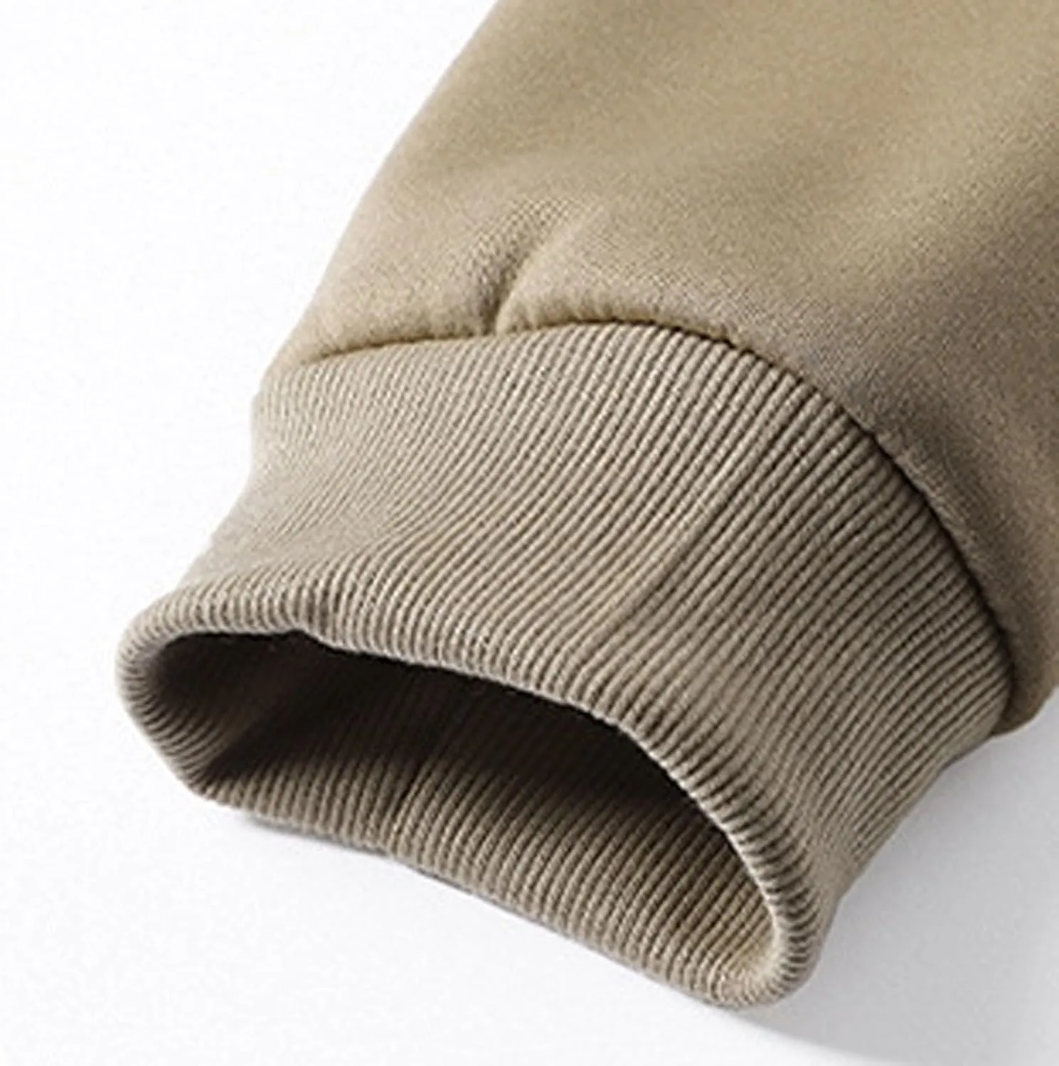 Winter Hoodie Jackets For Men Comfy Soft Fleece Lined Coat Tops Fashion Drawstring Zipper Sweatshirt Sherpa Outwear