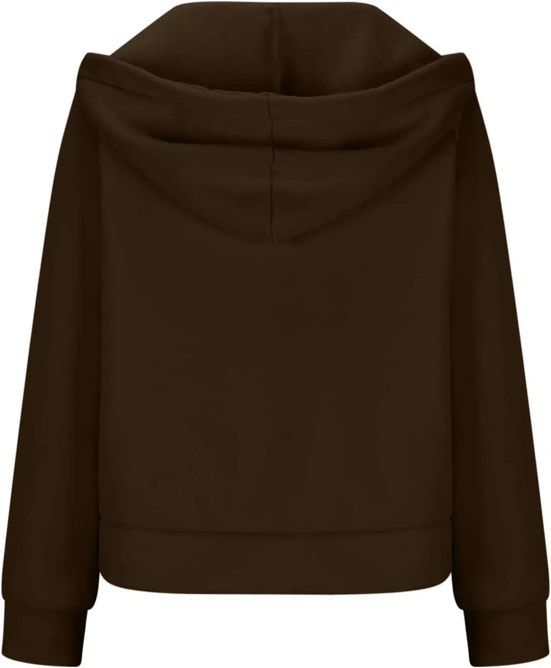 Women Half Zip Hoodies Drawstring Cropped Sweatshirts Oversized Pullover Tops with Pockets Fashion Preppy Clothes