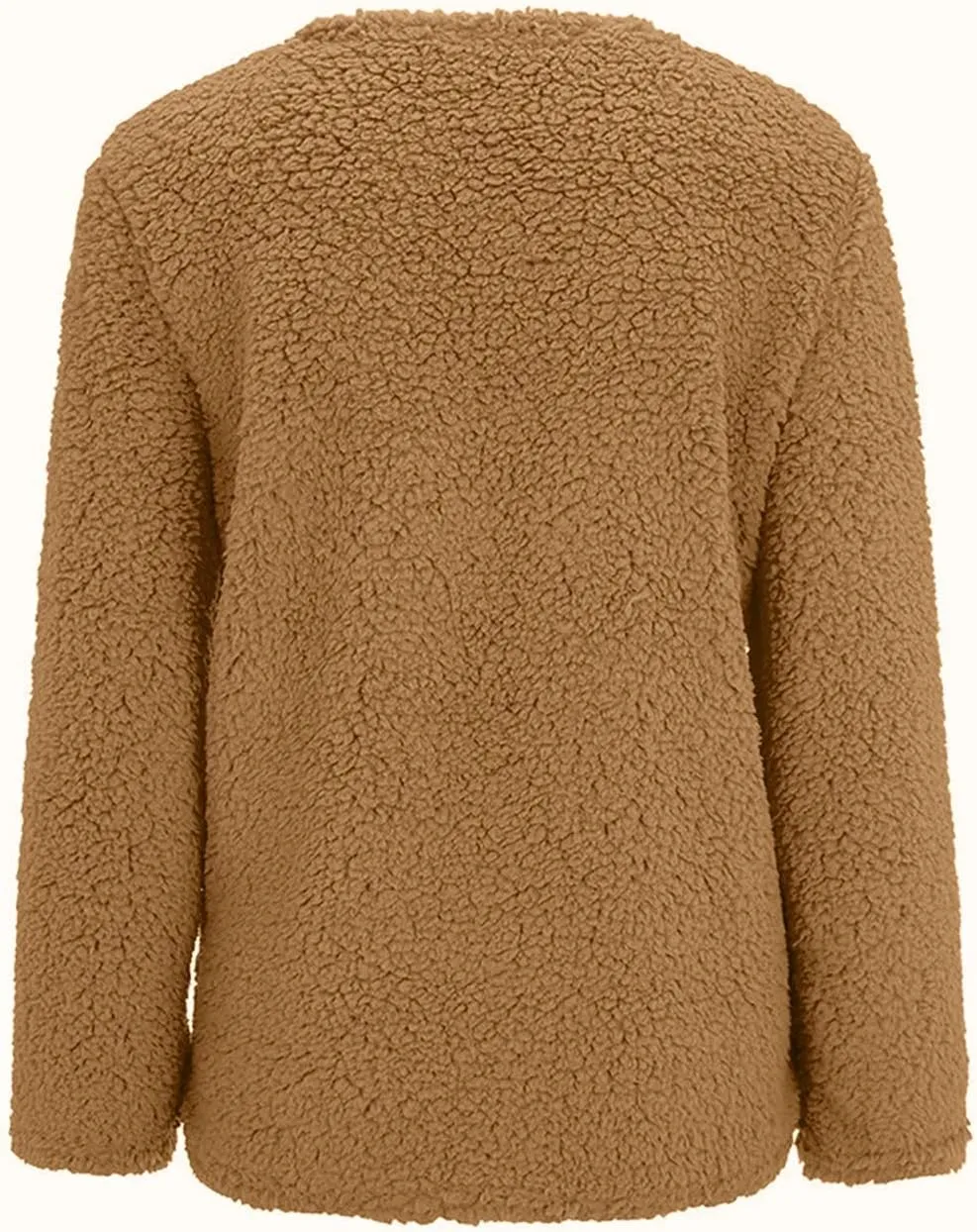 Womens 2023 Cardigan Sweaters Fall Open Front Button Down Long Sleeve with Pockets Casual Chunky Warm Outerwear Coat