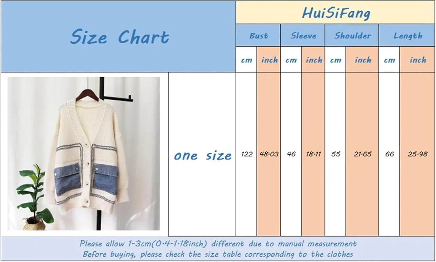 Women's Cable Knit Open Front Cardigans Trendy Cardigan Sweaters with Denim Pockets