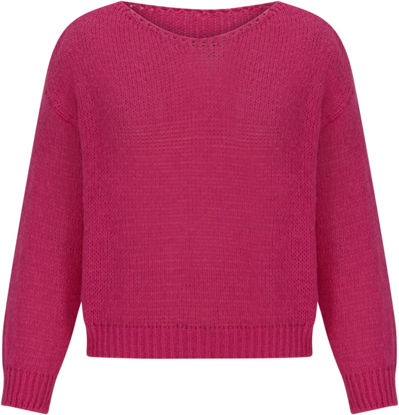 Womens Cable Knit Sweater Long Sleeve Lightweight Sweaters Loose Casual Comfortable Sweaters