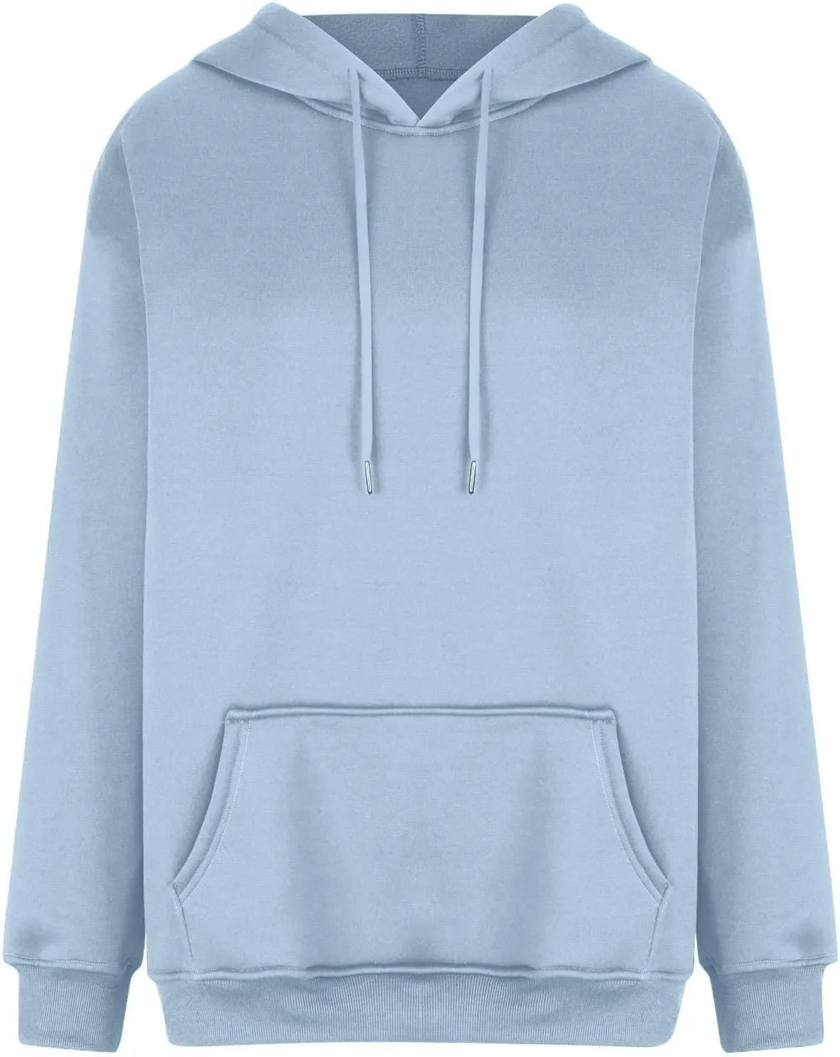 Womens Hoodie Pullover Trendy Oversized Hooded Seweatshirts with Pockets Comfy Soft Hoodies Y2k Clothes Outfits