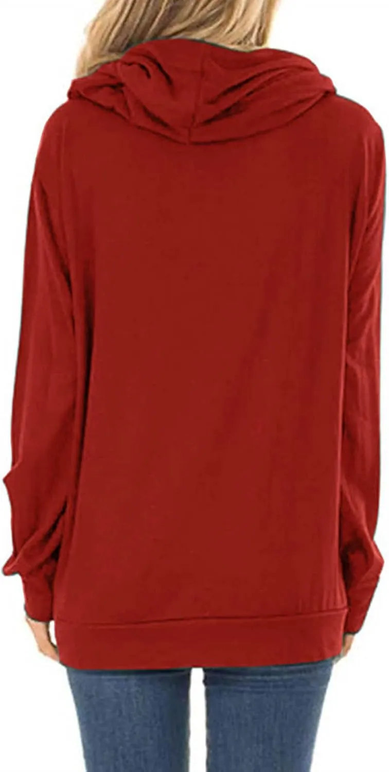 Womens Oversize Fleece Hoodies Casual Long Sleeve Sweatshirt Drawstring Tops Fashion Winter Fall y2k Outfits 2024