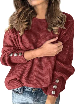 Women's Oversized Turtleneck Sweaters Pullover Chunky Sweaters Cowl Neck Long Sleeve Slouchy Winter Solid Knit Sweaters