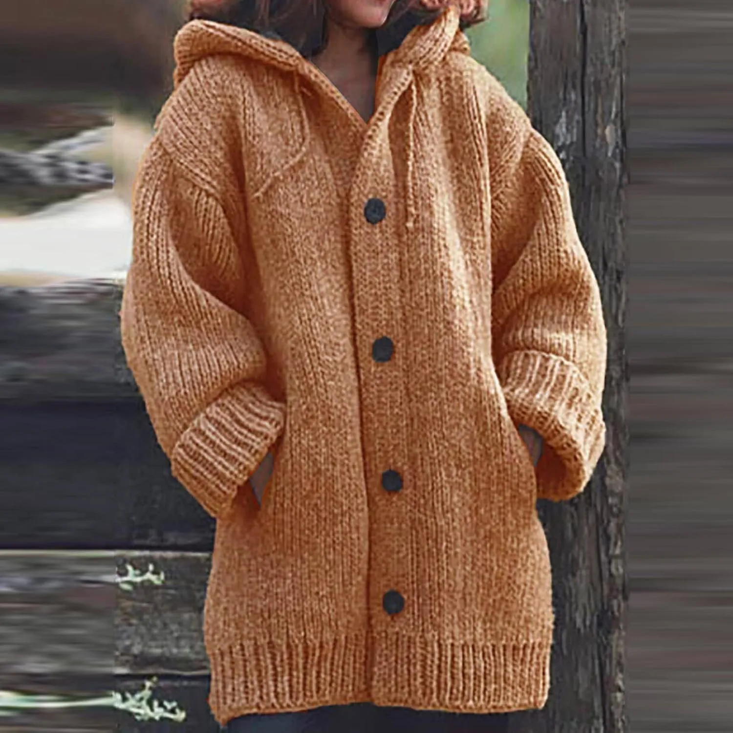 Womens Plus Size Sweaters Cardigan Cable Knit Chunky Sweaters Cardigans Fall Open Front Cardigan Sweaters Outerwears