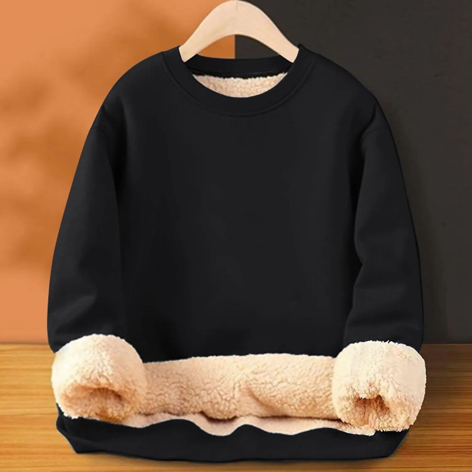 Women's Short Sweatshirt Lightweight Hoodie Fashion Solid Color And Fleece Thickened Hoodie For Women Cropped