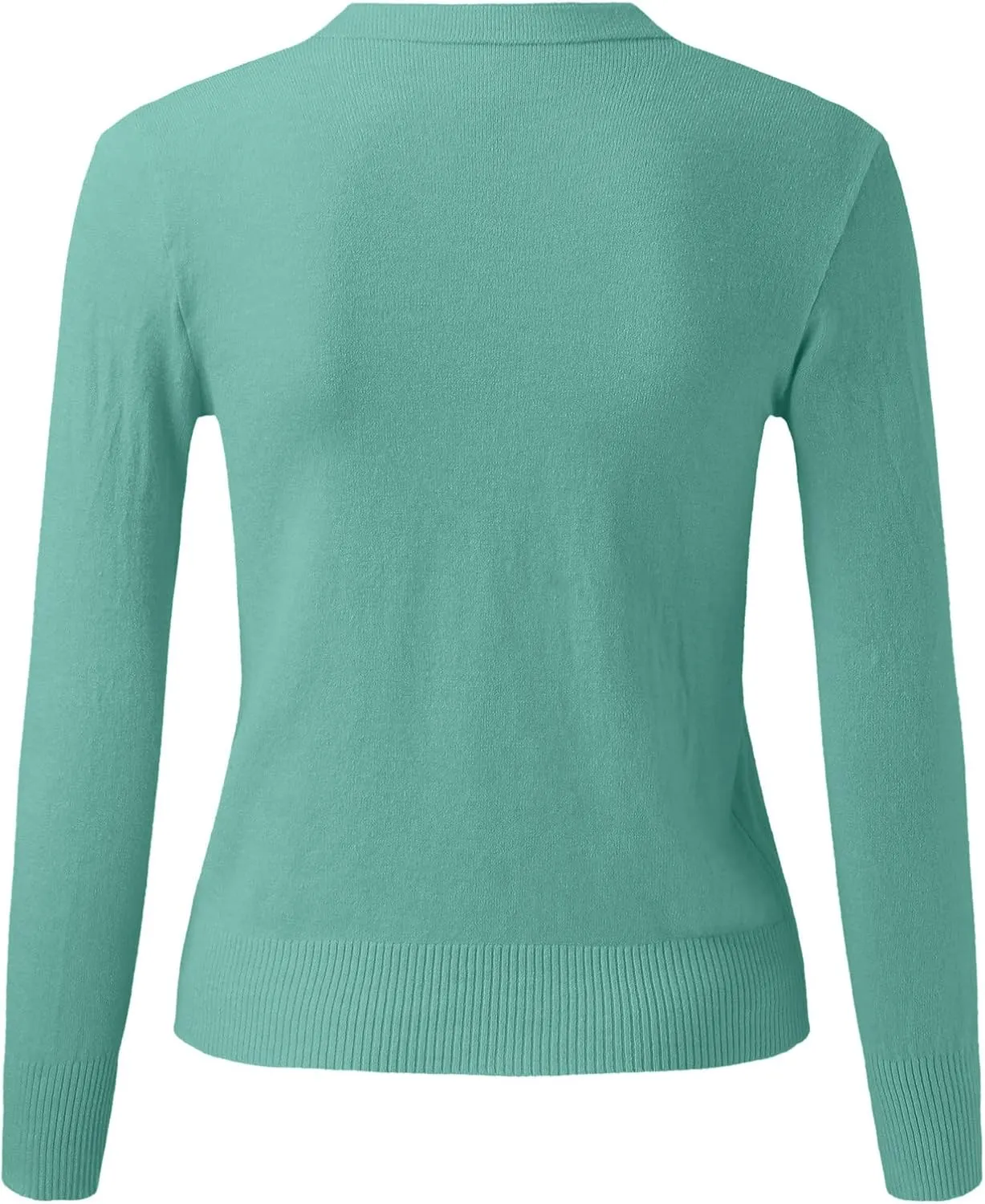 Womens Simple Solid Cardigans Long Sleeve Open Front Sweaters Casual Loose Slim Jacket Daily Going Out Fall Clothes