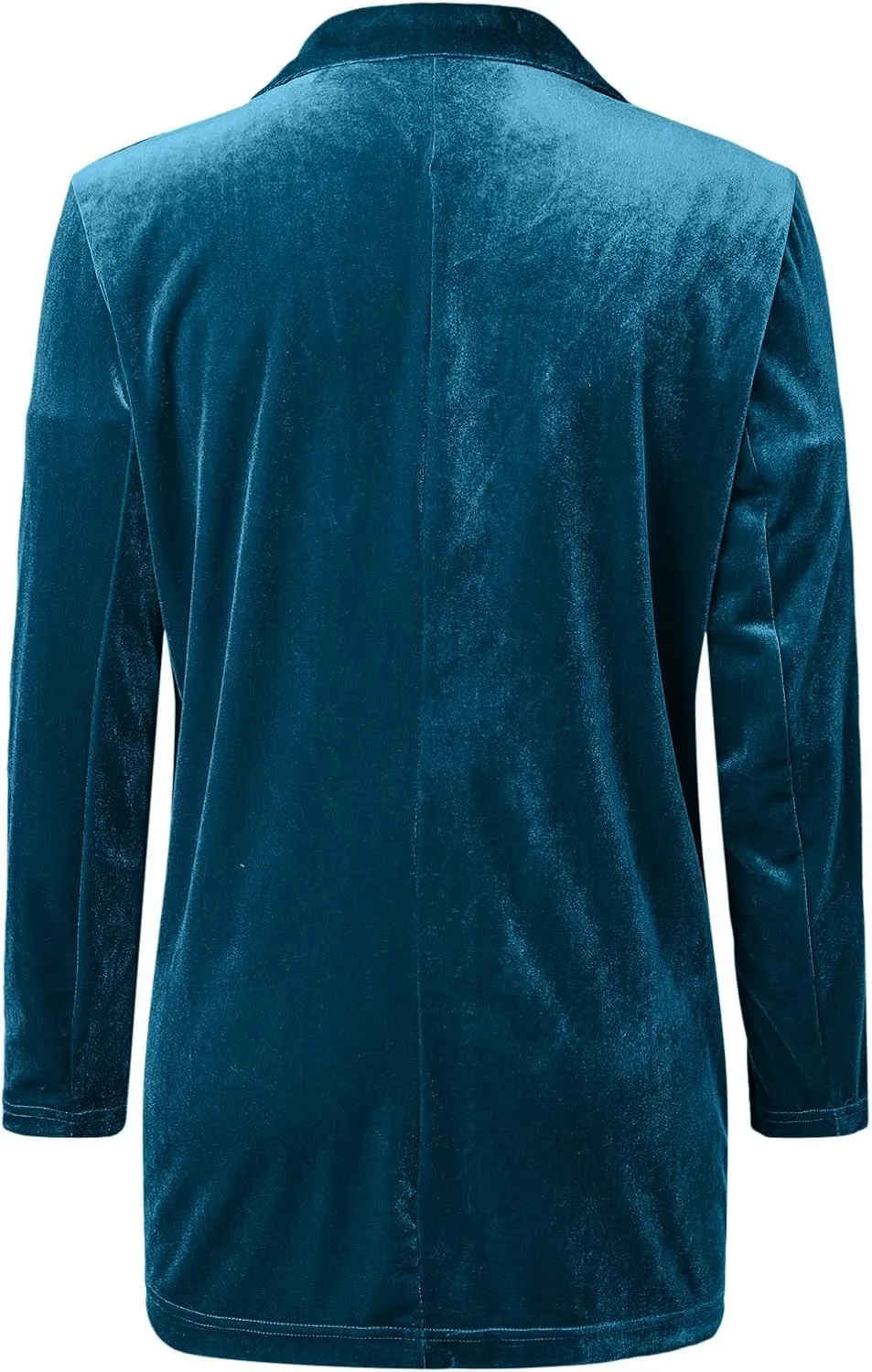 Women's Spring Coat Velvet Loose Elastic Coat Long Outwear Coats Long Casual Coat Business Work Cardigan for Women