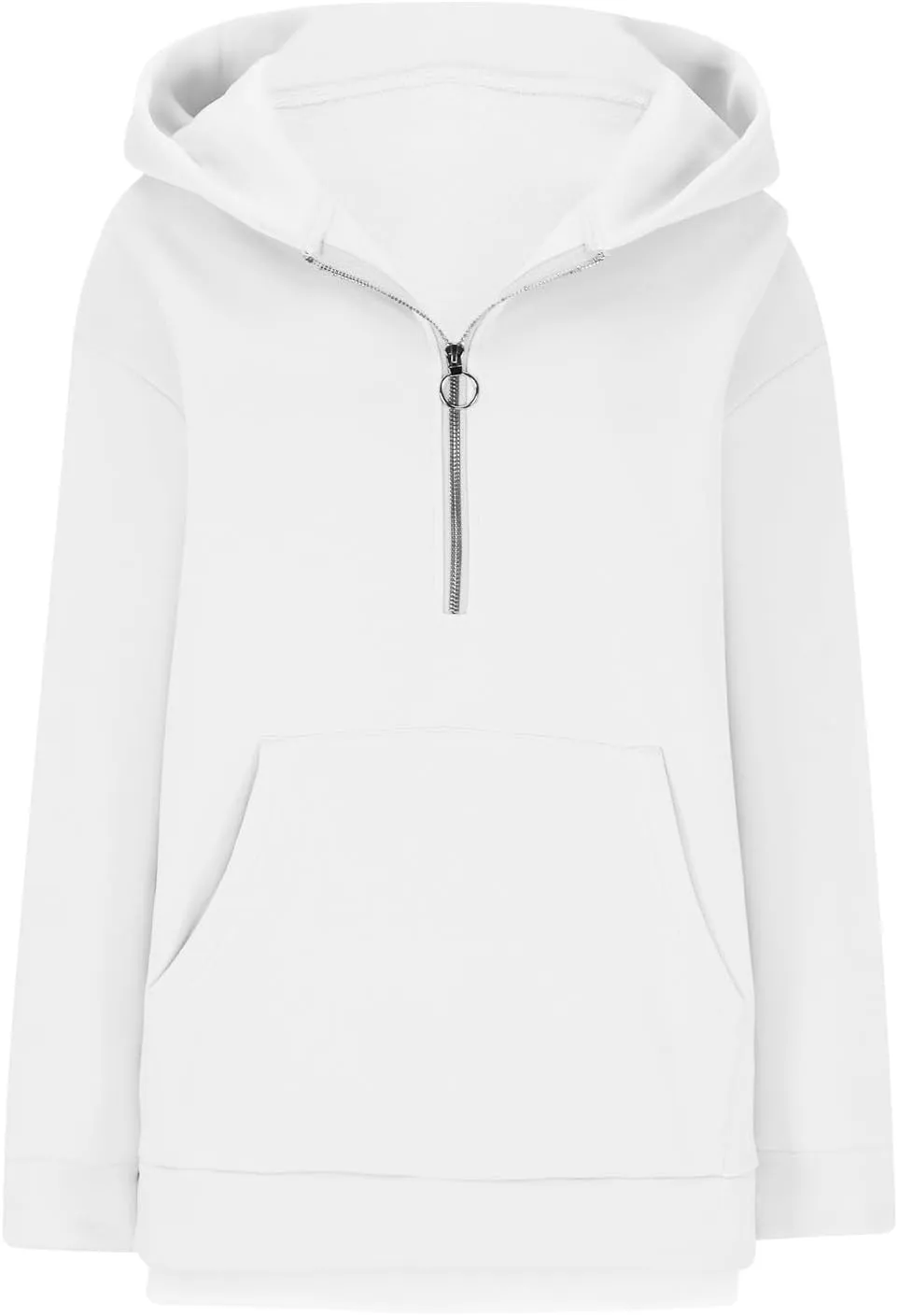 Womens Sweatshirts Half Zip Cropped Pullover Thumb Hole Fleece Quarter Zipper Hoodies Fall Outfits Sweatshirt