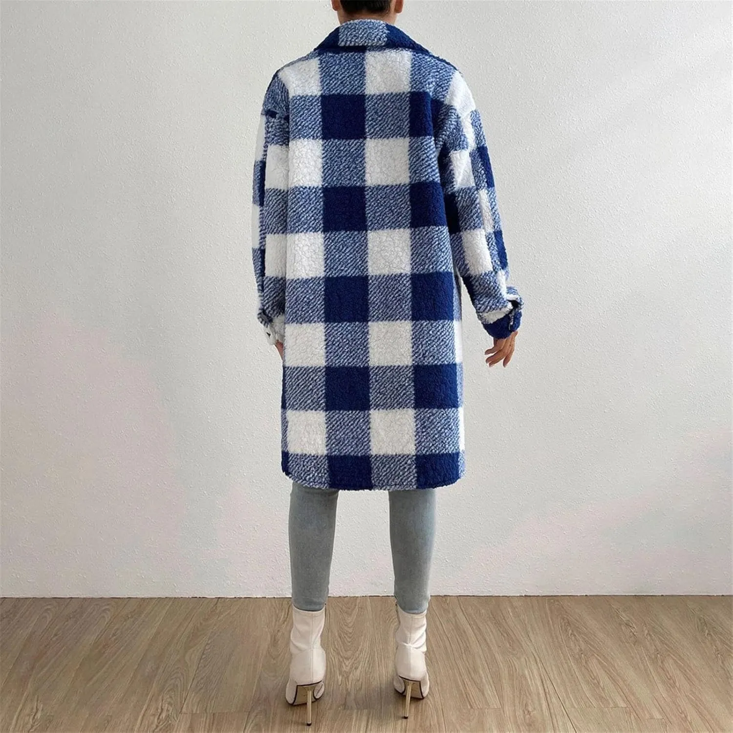 Womens Trench Coat Waterproow Jacket Loose Fitting Warm Winter Outwear Fashion Lapel Rain Trench Coat Women with