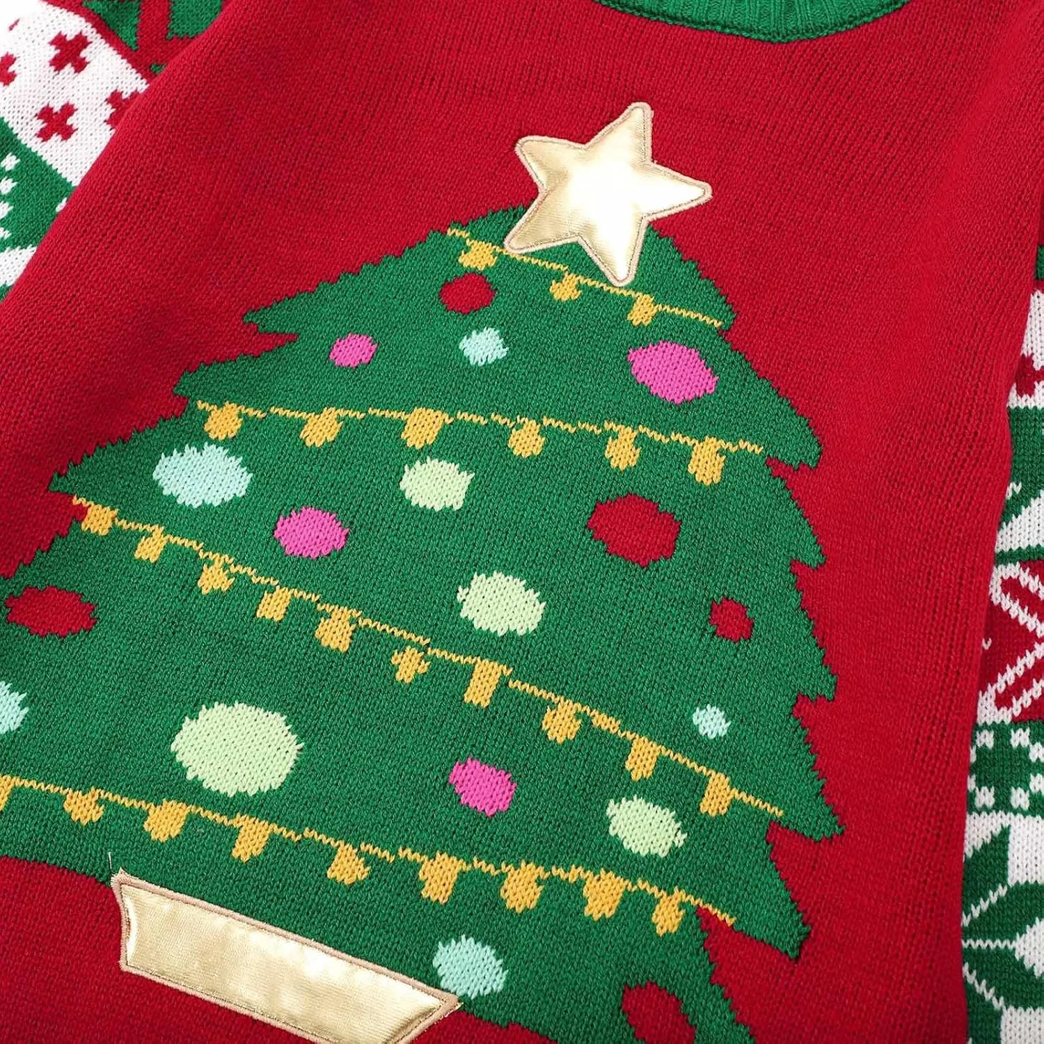 WYTong Women Christmas Sweaters Santa Printed Knitted Sweater Casual Lightweight Pullover Funny Xmas Sweaters