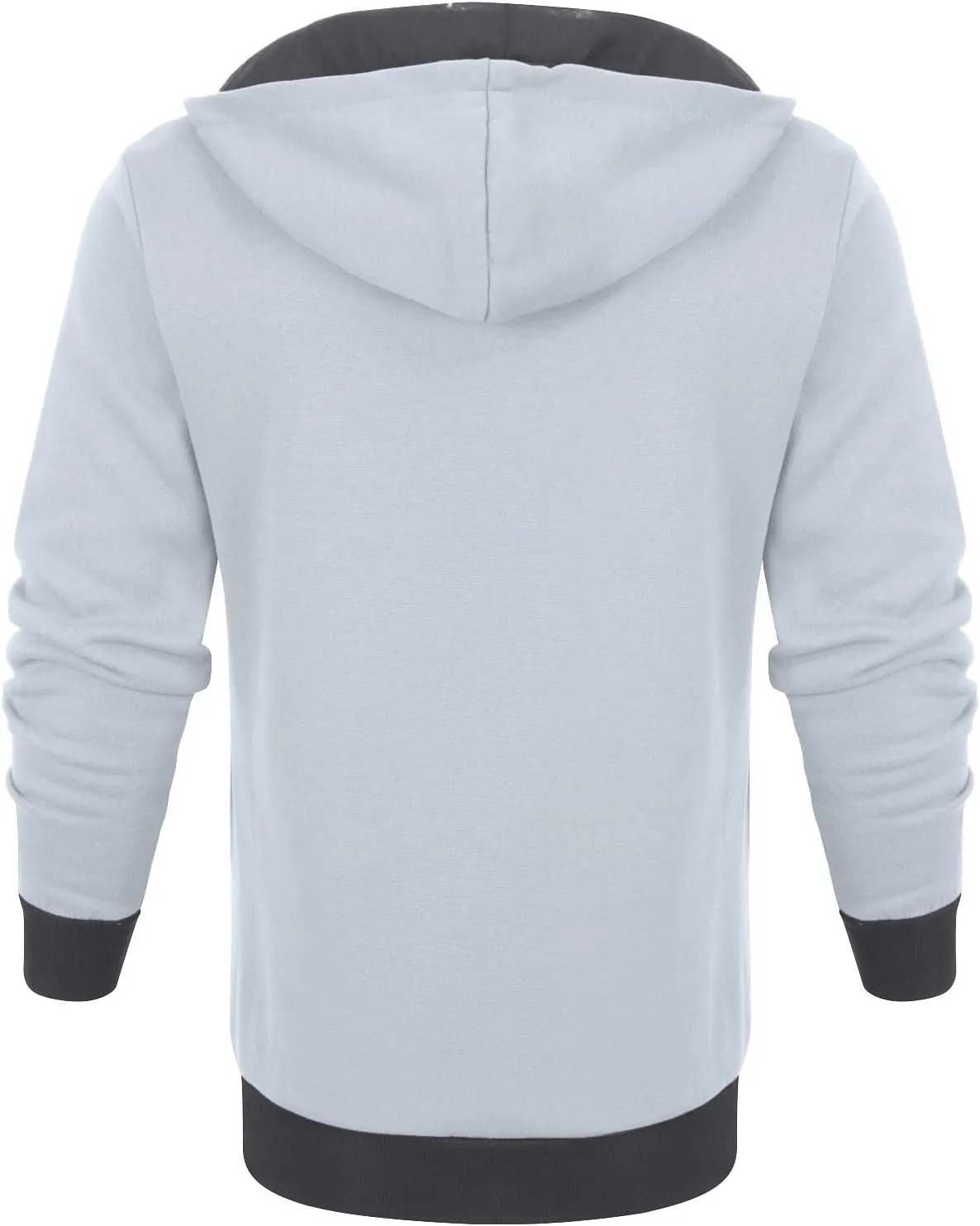Ymosrh Mens Jackets Men's Casual Camouflage Sports Sweatshirt Long Sleeve Zipper Hooded Jacket Coat for Men