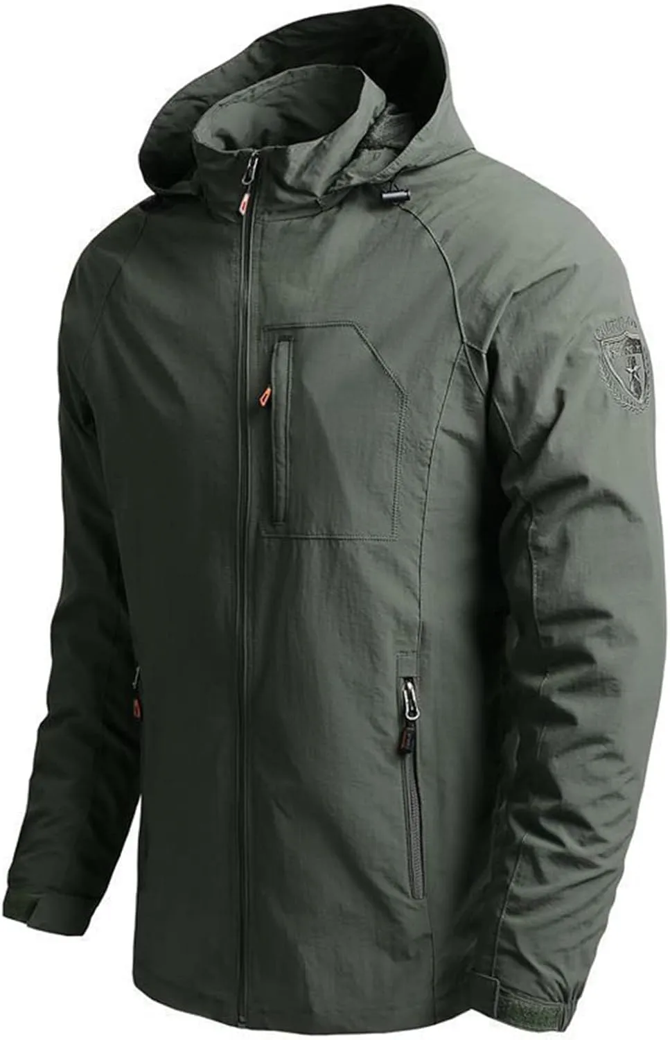 Ymosrh Mens Winter Jackets Long Sleeve Hooded Sweatshirt Tops Blouse Mountaineering Jacket Coats and Jackets Fashion